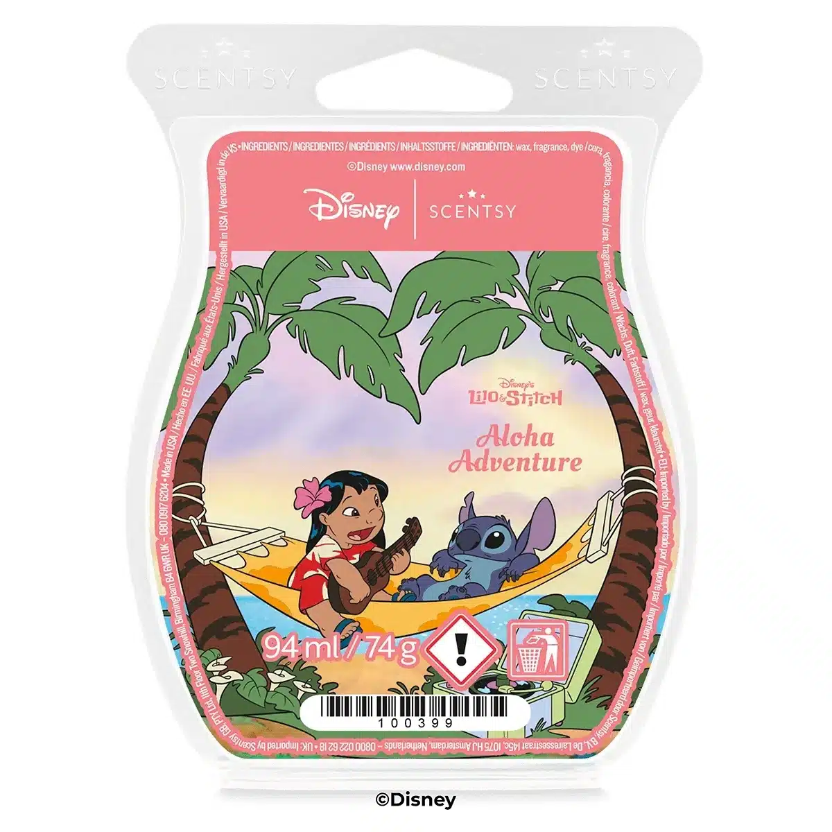 Scentsy Bar Disney Lilo & Stitch Aloha Adventure