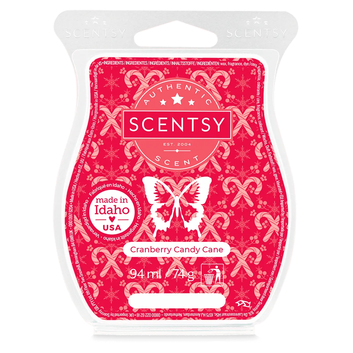 Scentsy Bar Cranberry Candy Cane