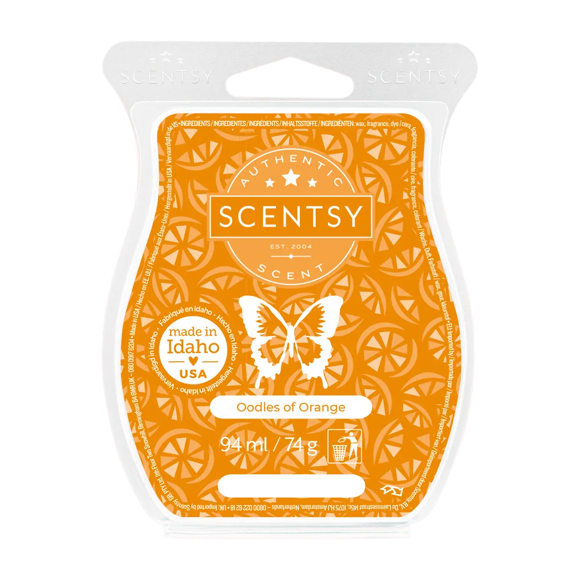 Scentsy Bar Oodles of Orange