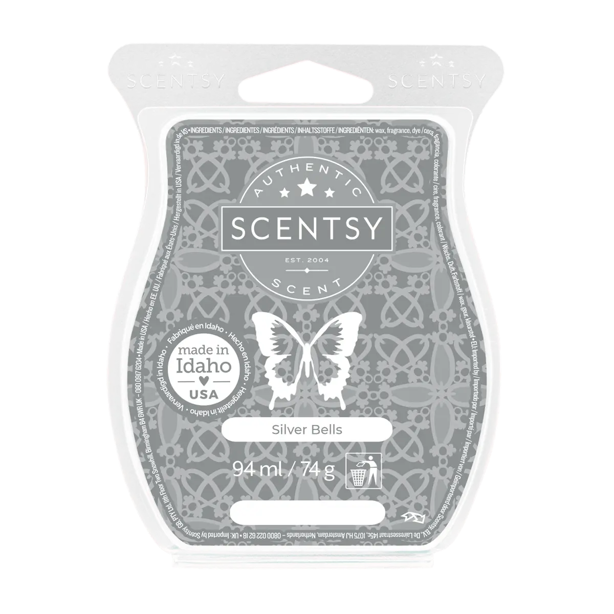 Scentsy Bar Silver Bells
