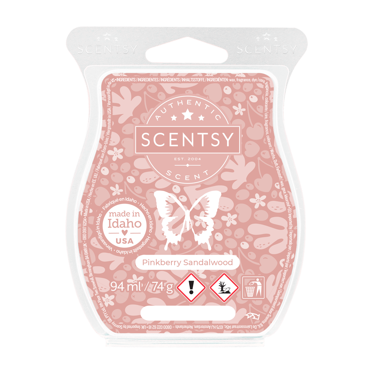 Scentsy Bar Pinkberry Sandalwood