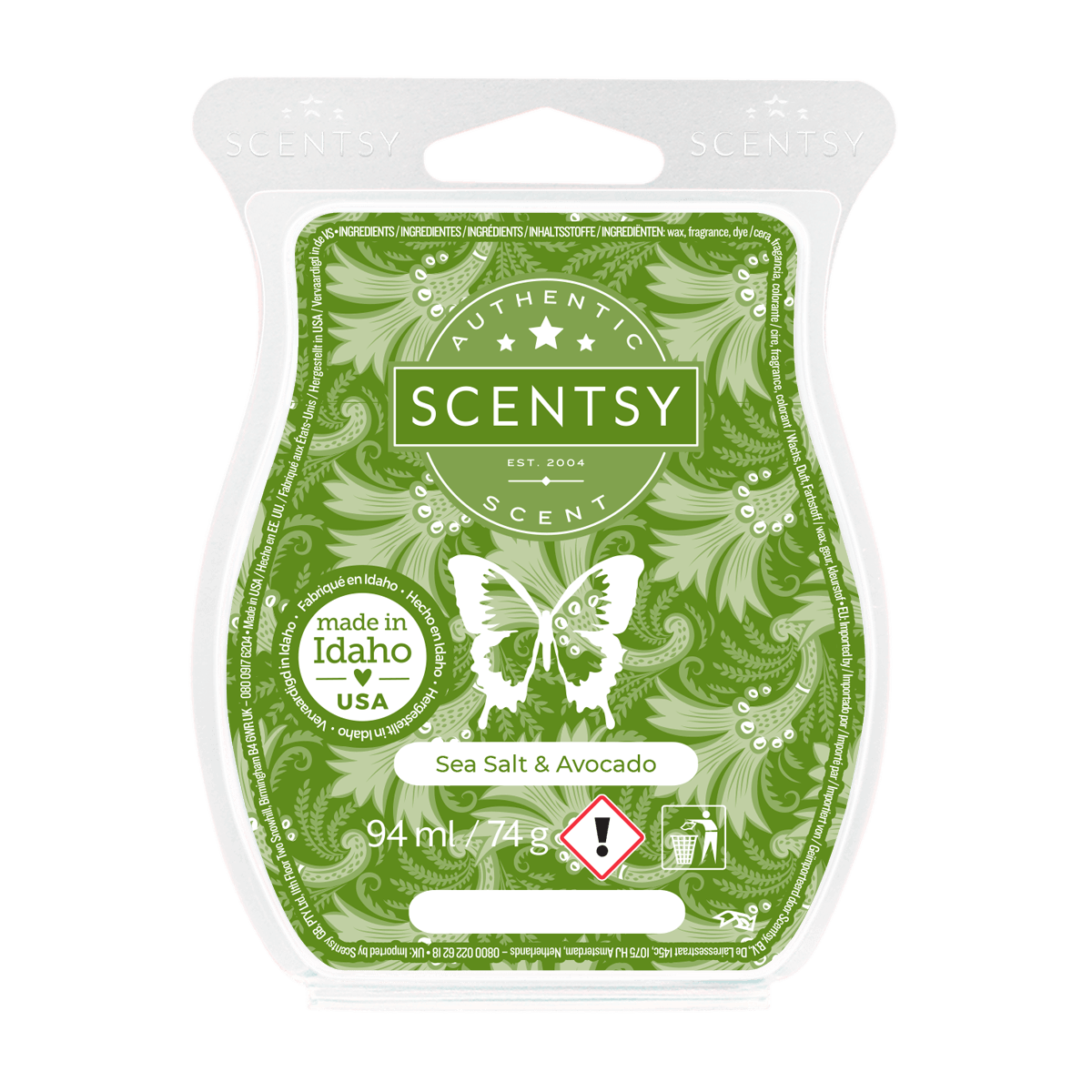 Scentsy Bar Sea Salt & Avocado