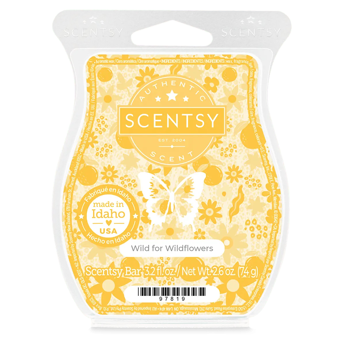 Scentsy Bar Wild for Wildflowers