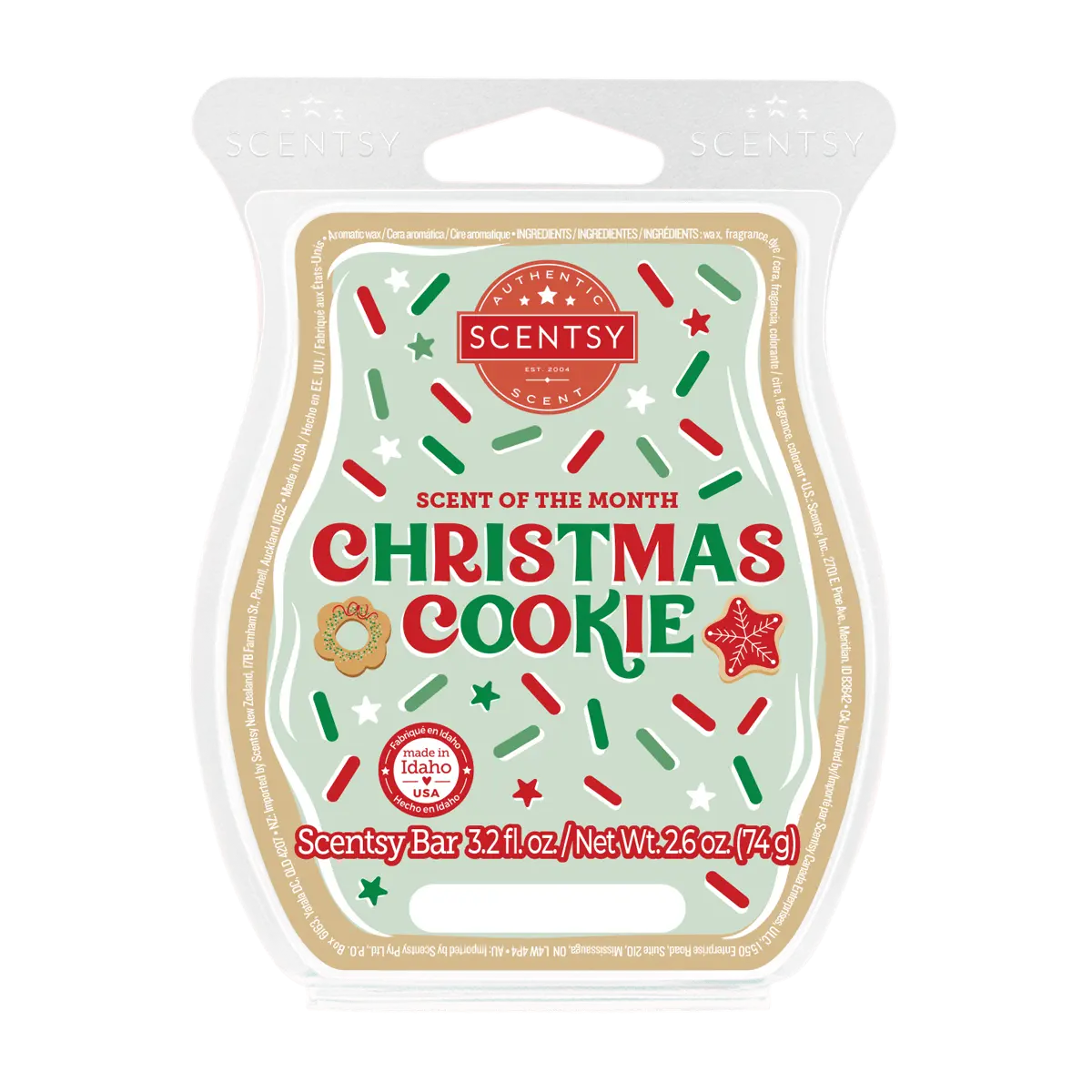 Scentsy Bar Christmas Cookies